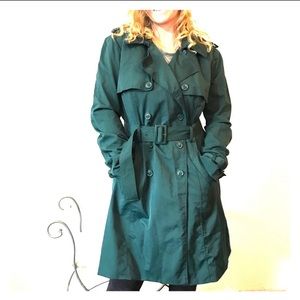 New York and company belted trench coat